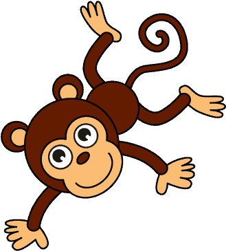 Gallery Cartoon Monkey Drawings, - Step By Step Monkey Draw Easy (662x400)