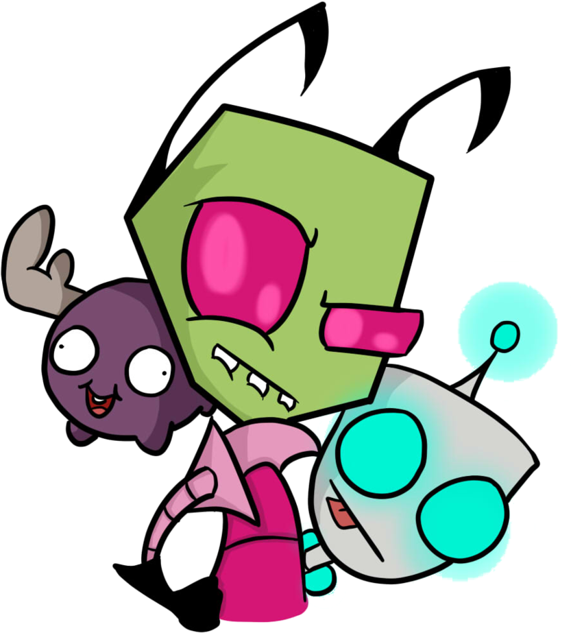Evil Minions - Invader Zim Png (1024x1039)