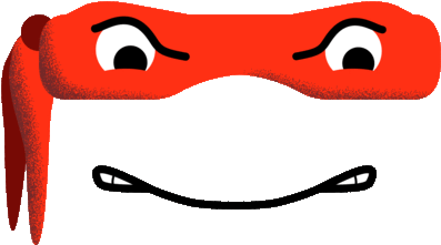 Gif Shortener - Ninja Turtles Eye Mask (480x480)