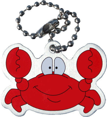 Connie The Crab Travel Tag - Programmed Cell Death Protein 1 (450x500)