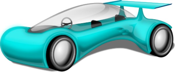 Future Car Clipart - Future Cars How To Draw (600x248)