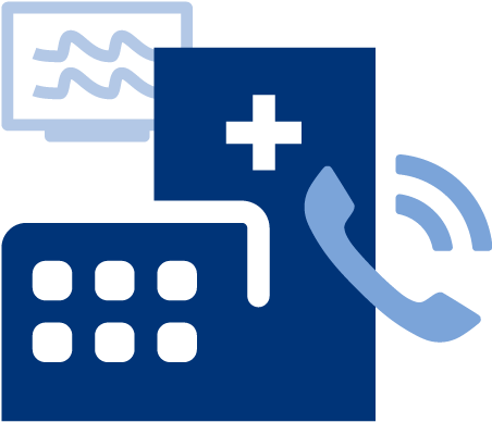 Philips Modular Approach To Enterprise Telehealth Enables - Tele Health Icon Png (451x394)