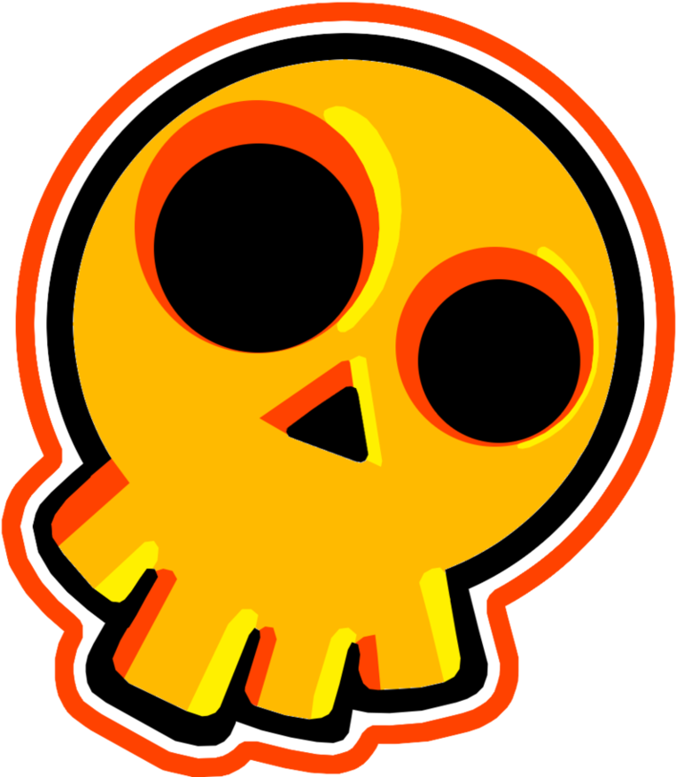 Skull Sticker Design By Crimson-soda On Deviantart - Skull Sticker Design By Crimson-soda On Deviantart (863x925)
