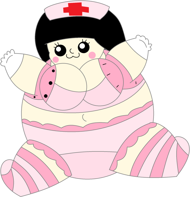 Dat Nurse Has An Inflation By Lazy Sheepinkie On Deviantart - Cartoon (895x893)