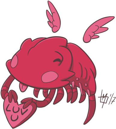 Crab Vertebrate Clip Art - Cancer (500x500)
