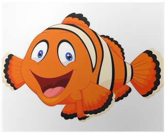 Cartoon Clown Fish (400x400)