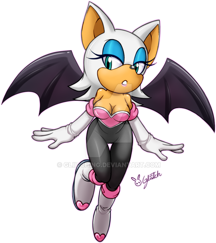 [sth] Rouge The Bat By Cyborgvirus - Rouge The Bat (800x864)