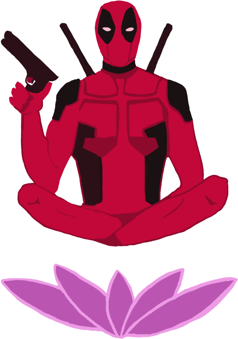 Illustration By Kimberly Decker - Deadpool (1080x1920)
