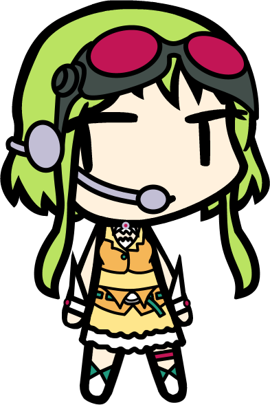 Vocaloid Gumi By Rumiflan - Walfas Vocaloid Gumi (393x589)