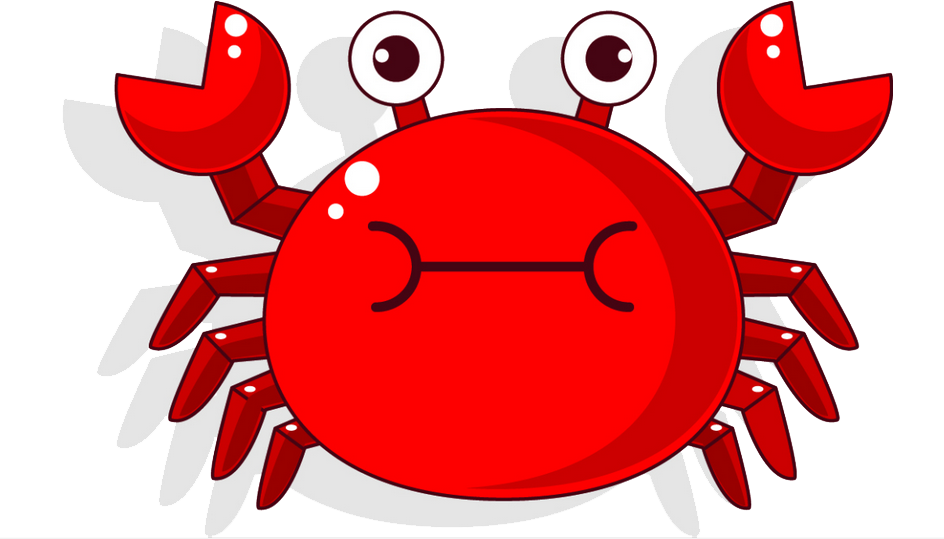 Crab Icon - Fun Crab - Crab Png (944x539)