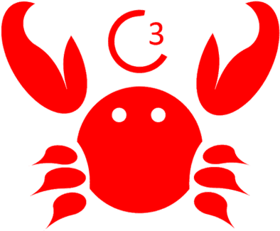 Crab Claw Consulting Logo - Red Eagle Silhouette (640x495)