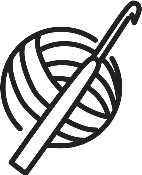 Crochet Hook Clipart Crochet Hook Clipart Clipartxtras - Crochet Hook And Yarn (600x600)