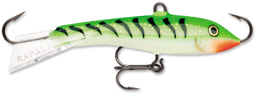 Rapala Jigging Rap Glow Red Tiger 1-1/2" X 3/16 - Jigging Rap (500x358)