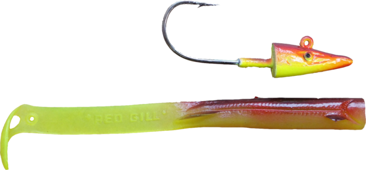 Red Gill V8 Jig Head Sand Eel Lures - Networking Cables (740x345)