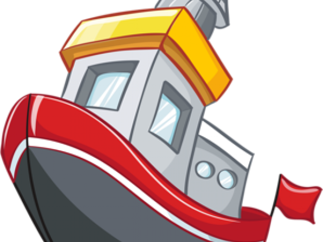 Fishing Boat Clipart Transportation - Cartoon Yacht (640x480)