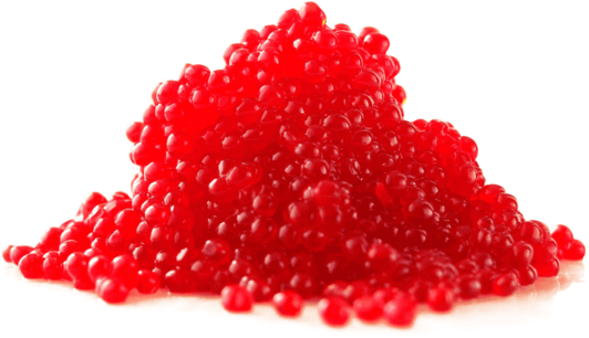 Tsar Nicoulai Beet And Saffron Whitefish Roe - Jell-o (600x600)