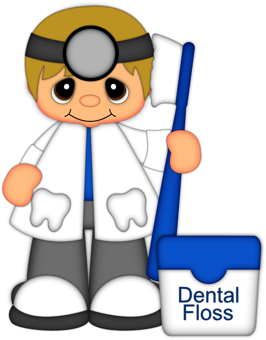 Dentist Boy From Scrap Factory - Cartoon (932x1200)