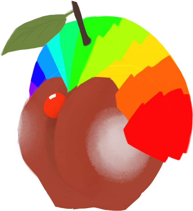 Artrage Shenanigans - Apple (681x764)