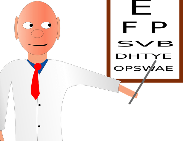 Since We Are Still On A Rather Pointless And Lengthy - Eye Doctor Clipart (613x473)