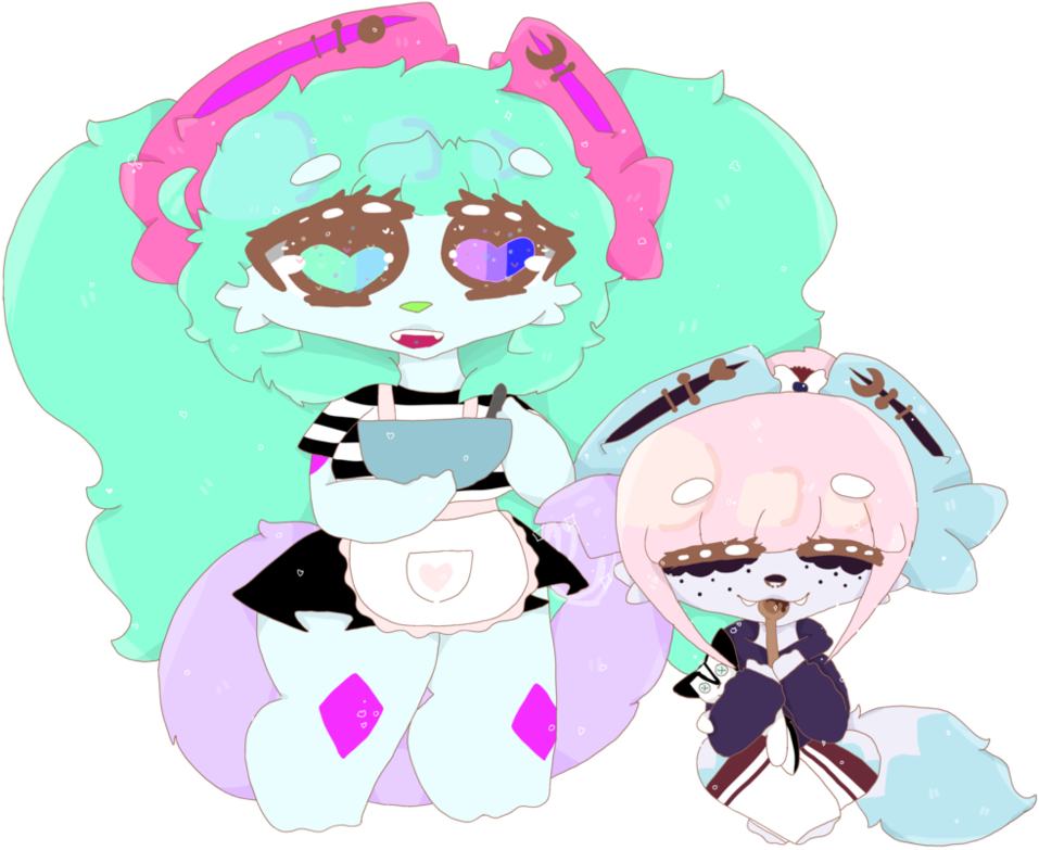 Why Not Make A Cake By Iced Peach Tea - Cartoon (999x799)