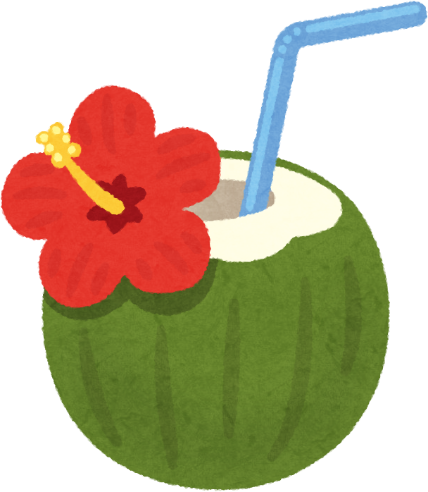 ヤシ の 実 イラスト (736x736)