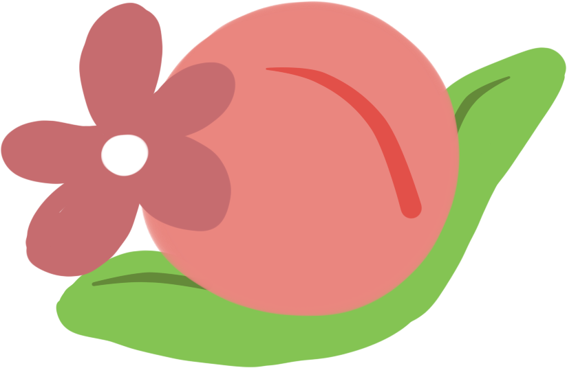 Peach Cutie By 8britt - Flower (886x558)