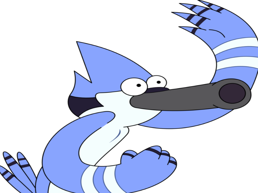 Mordecai Rigby Cartoon Network Anime Music Video Animated - Rigby (904x678)