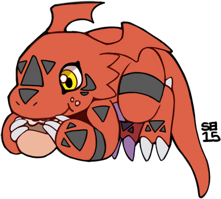 Munchmunch By Steamed-bun - Cute Digimon (504x428)