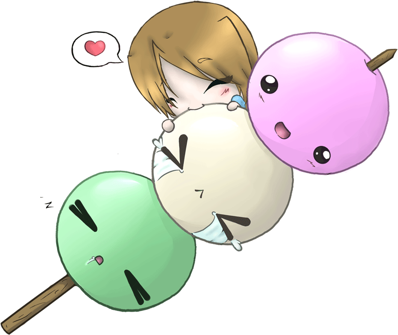 Tasty Dango Animated By Panda Chan164 - Imagenes De Dangos Anime (949x812)