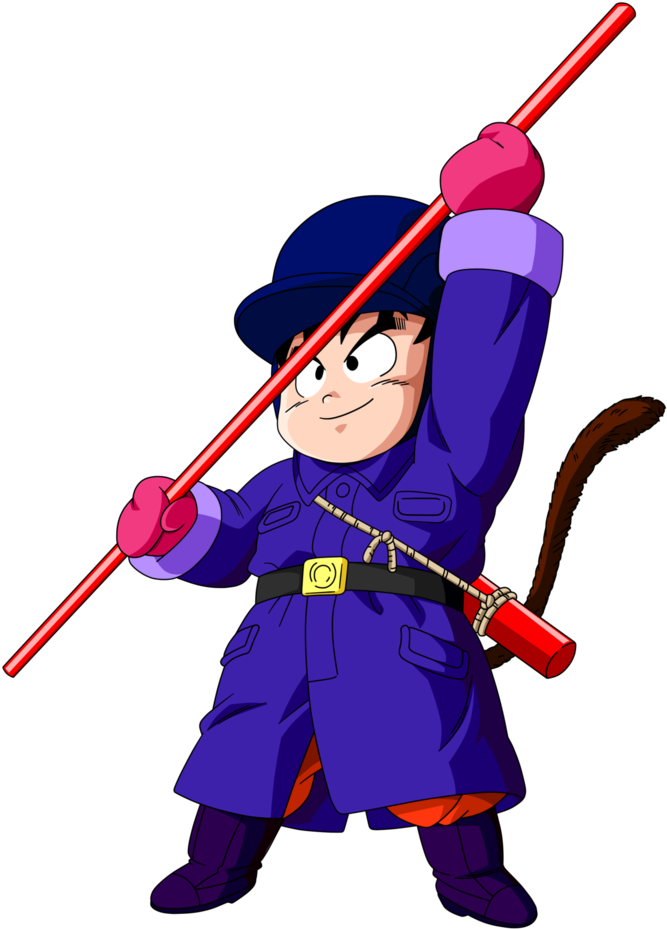 Kid Goku Snow Outfit - Dragon Ball Goku Snow (782x1021)