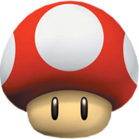 Click To Edit - Mario Super Mushroom (480x480)