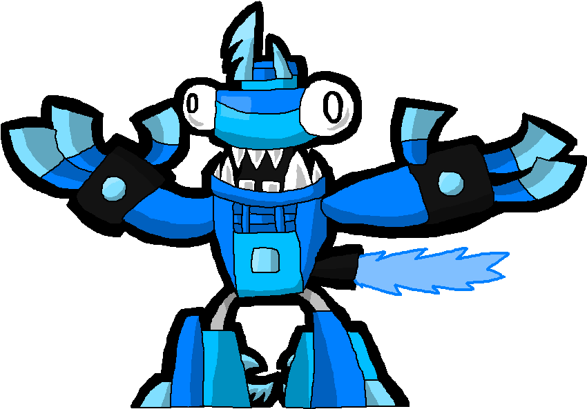 Frosticons Max 2015 Vector By Darktidalwave - Mixels Frosticons Max 2015 (872x610)