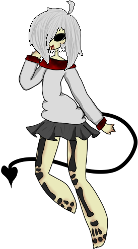 Sweet Zombie Girl Ota By Prismatic-angel - Cartoon (330x589)
