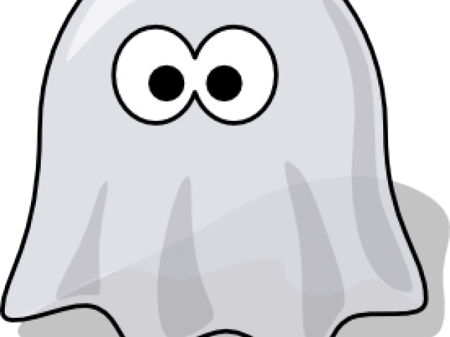 Ghost Clipart Vector - Cartoon Ghost (640x480)