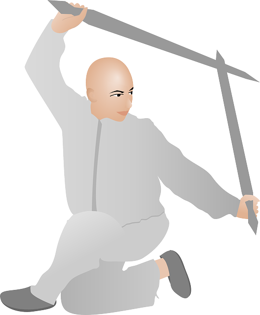 Warrior, Japanese, Samurai, Man, Martial Arts - Kung Fu Clip Art (530x640)