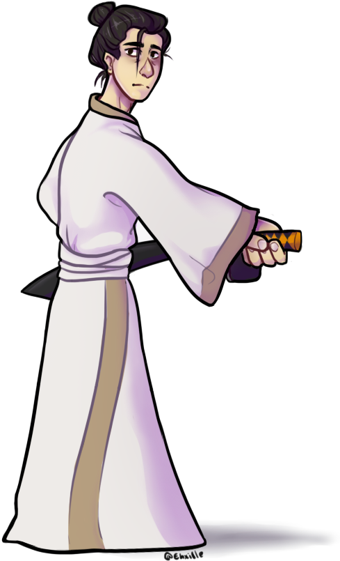 Samurai Jack By Ehxille - Cartoon (650x850)