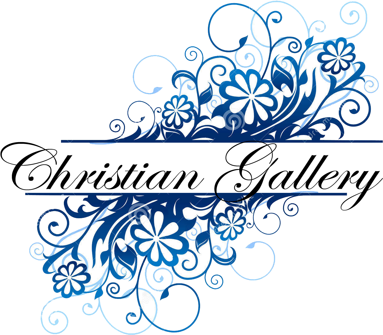 Td Dream Photography Does All Types Of Wedding Photography - Blue Floral Vector Border (1300x1193)