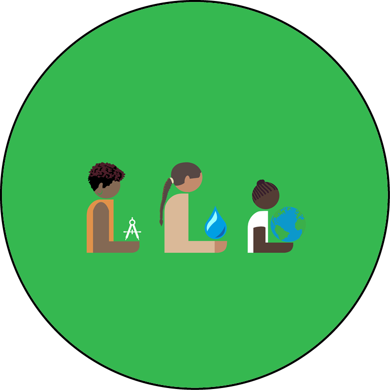 Blank Round Button Template Featuring Three Diverse - Futura Png (792x792)