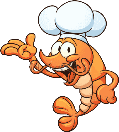 Shrimp - Shrimp Chef Png (405x470)