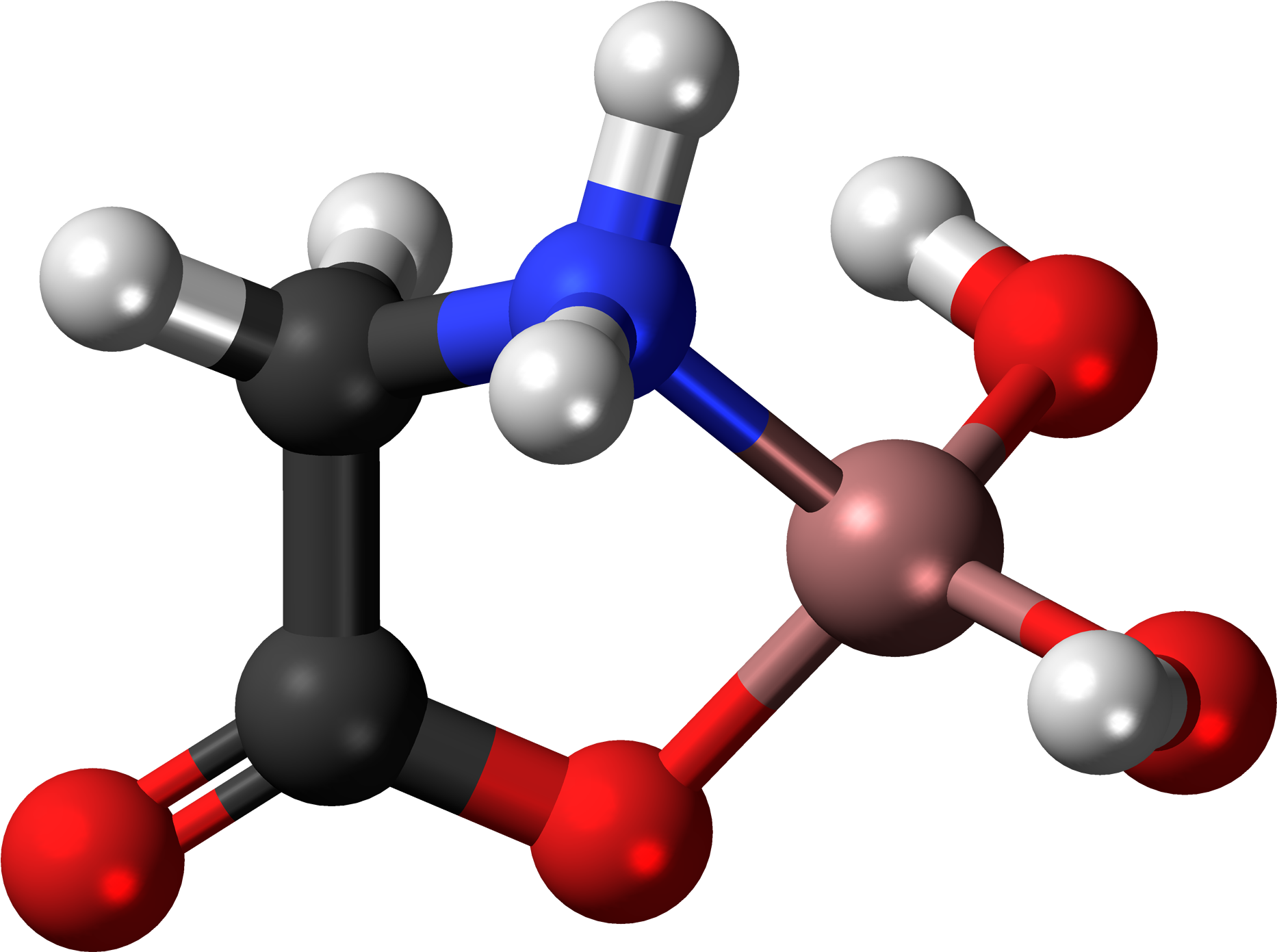 Aluminium Glycinate 3d Balls - Aluminium Glycinate (2000x1525)