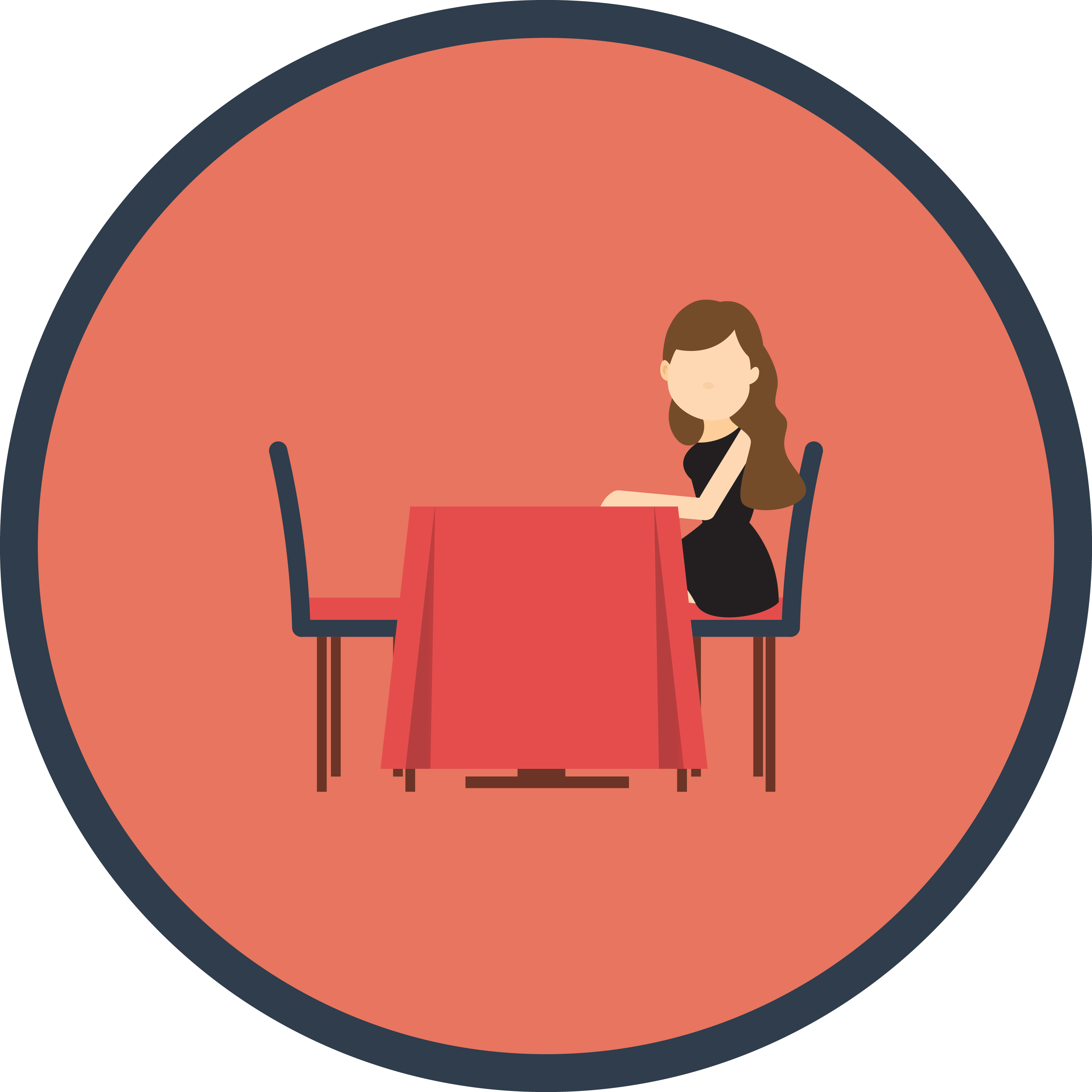 "seat Check Lets Individuals Seated At A Restaurant - Mystic Marriage Of Saint Catherine Of Alexandria (3146x3146)