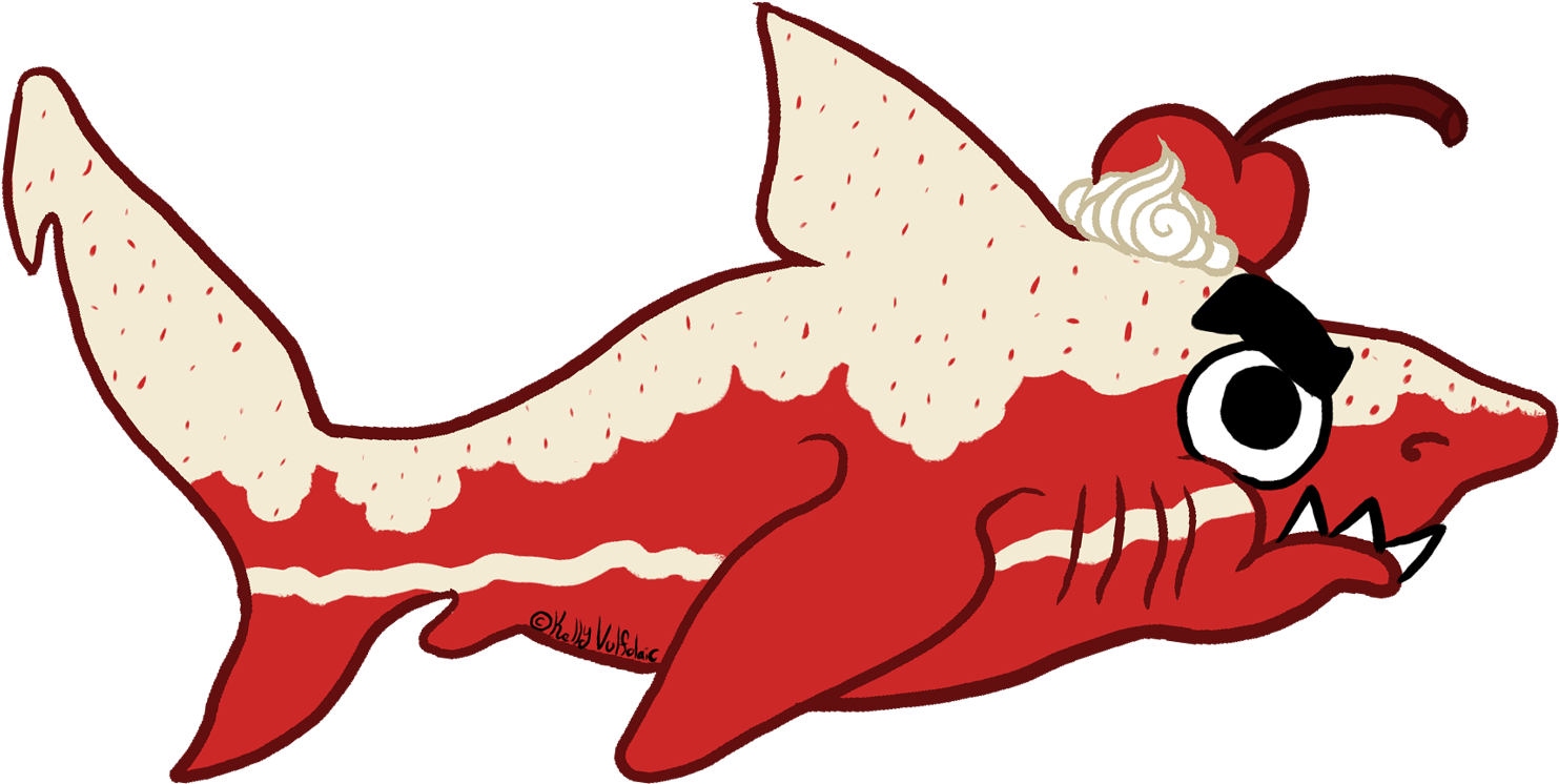 Bull Shark Fish Clip Art - Bull Shark (1600x832)