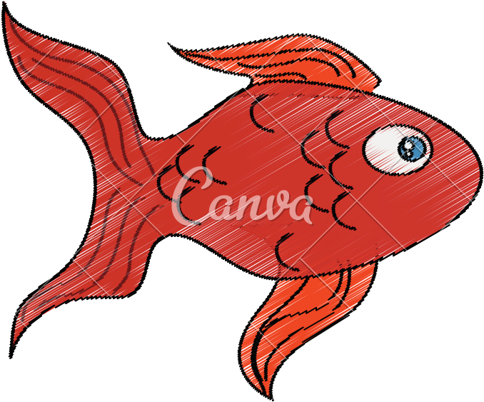 Fish Cartoon Icon - Coral Reef Fish (800x800)