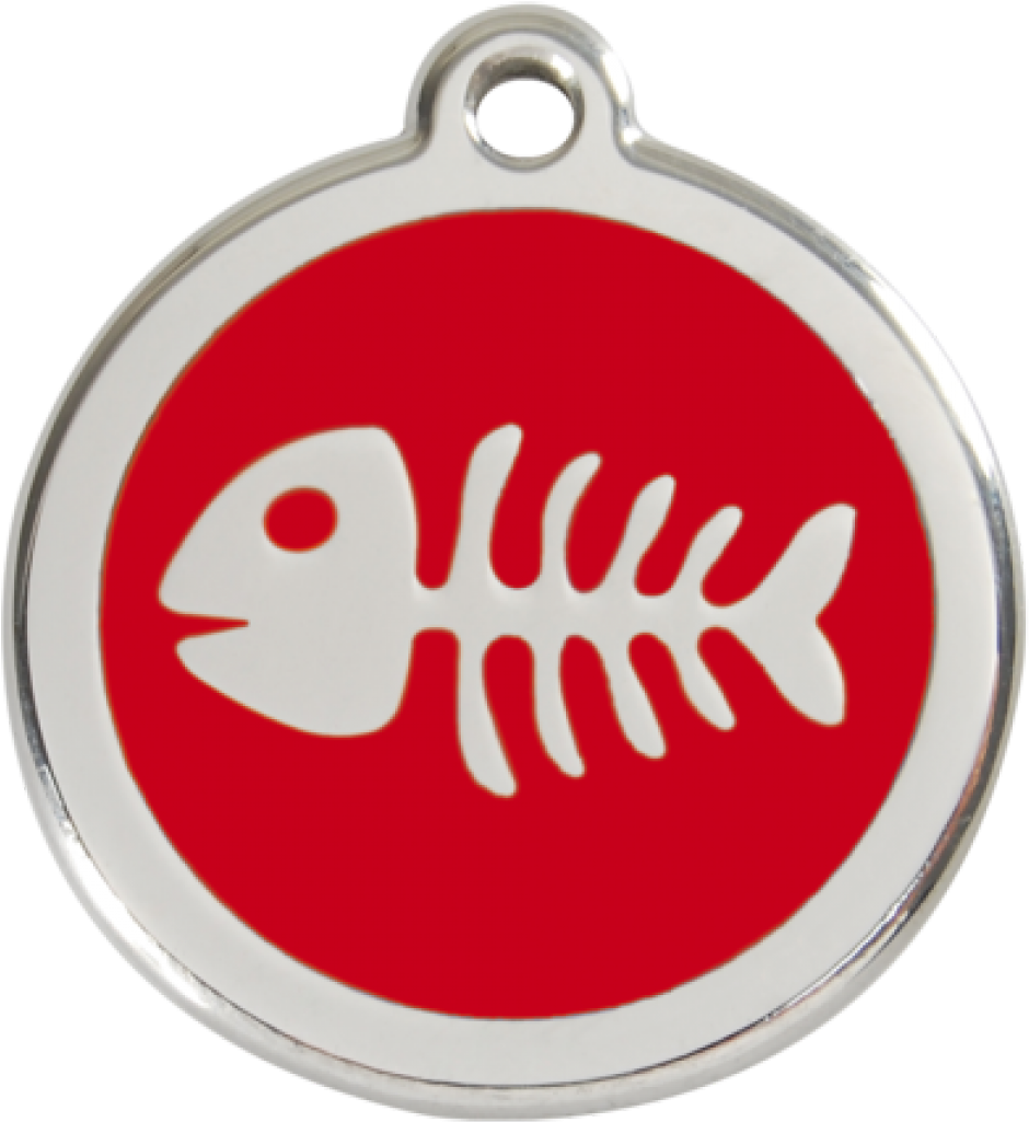 More Views - Red Dingo Cat Id Tag Stainless Steel (1200x1200)