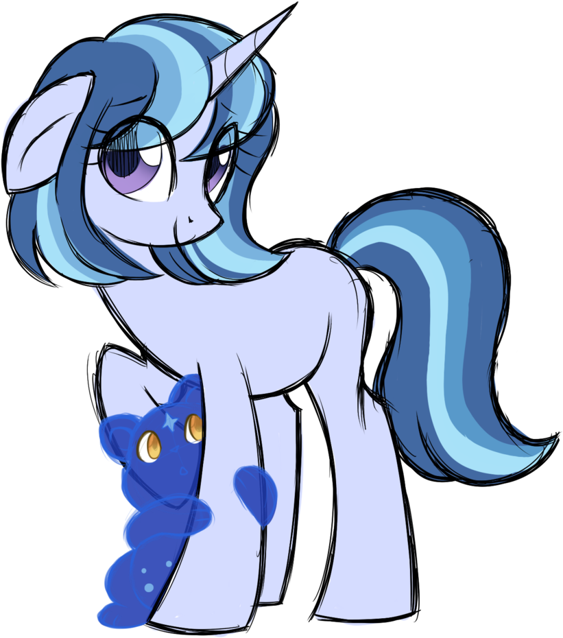 Azure Art Wave, Female, Magical Lesbian Spawn, Mare, - Comics (897x1024)