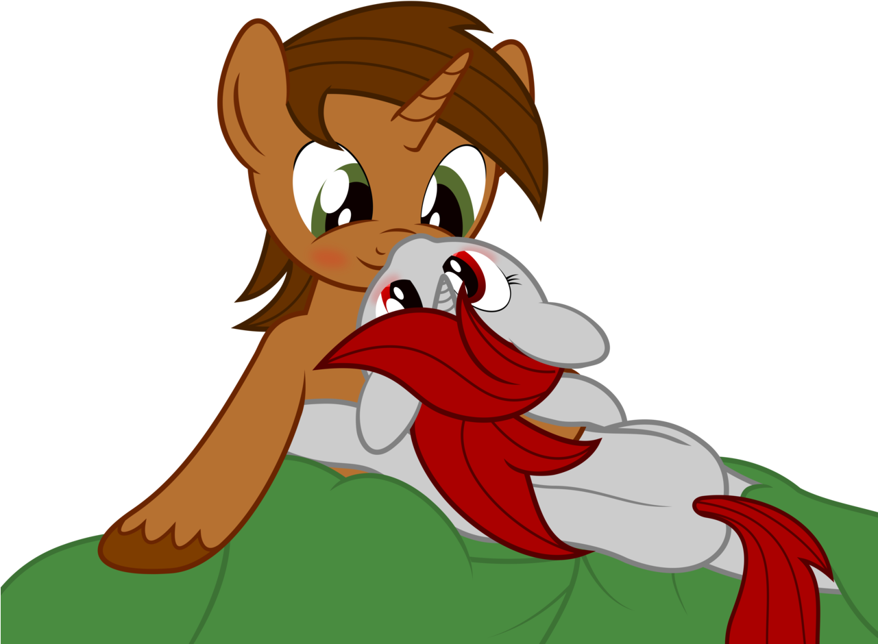 Waveywaves, Blanket, Blushing, Cuddling, Oc, Oc - Cartoon (1280x982)