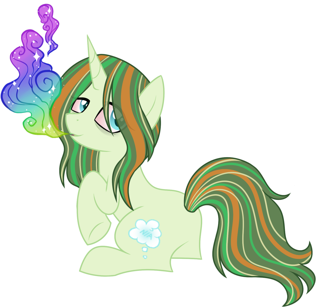 Azure Art Wave, Bloodshot Eyes, Female, Mare, Oc, Oc - Cartoon (1079x1024)