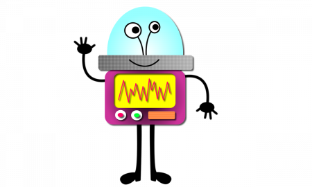 Cartoon Of Robot - Robot (450x270)