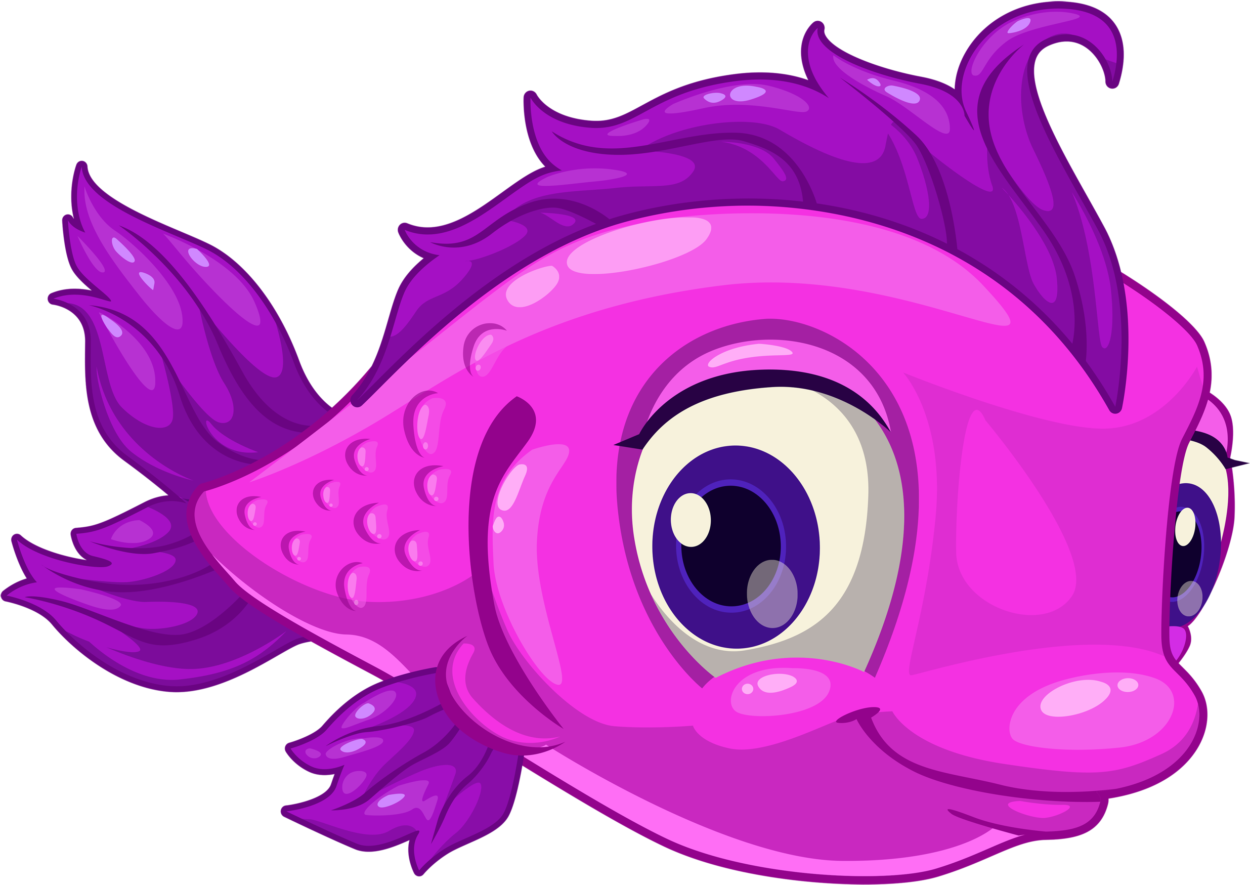 Яндекс - Фотки - - Cute Fish Cartoon (2560x1847)
