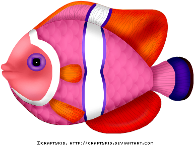 Craftykid 6 5 Funky Fish - Coral Reef Fish (396x305)